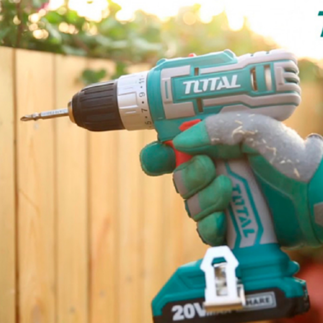 TALADRO PERCUTOR TOTAL 36V + GRATIS MALETÍN DE ACCESORIOS