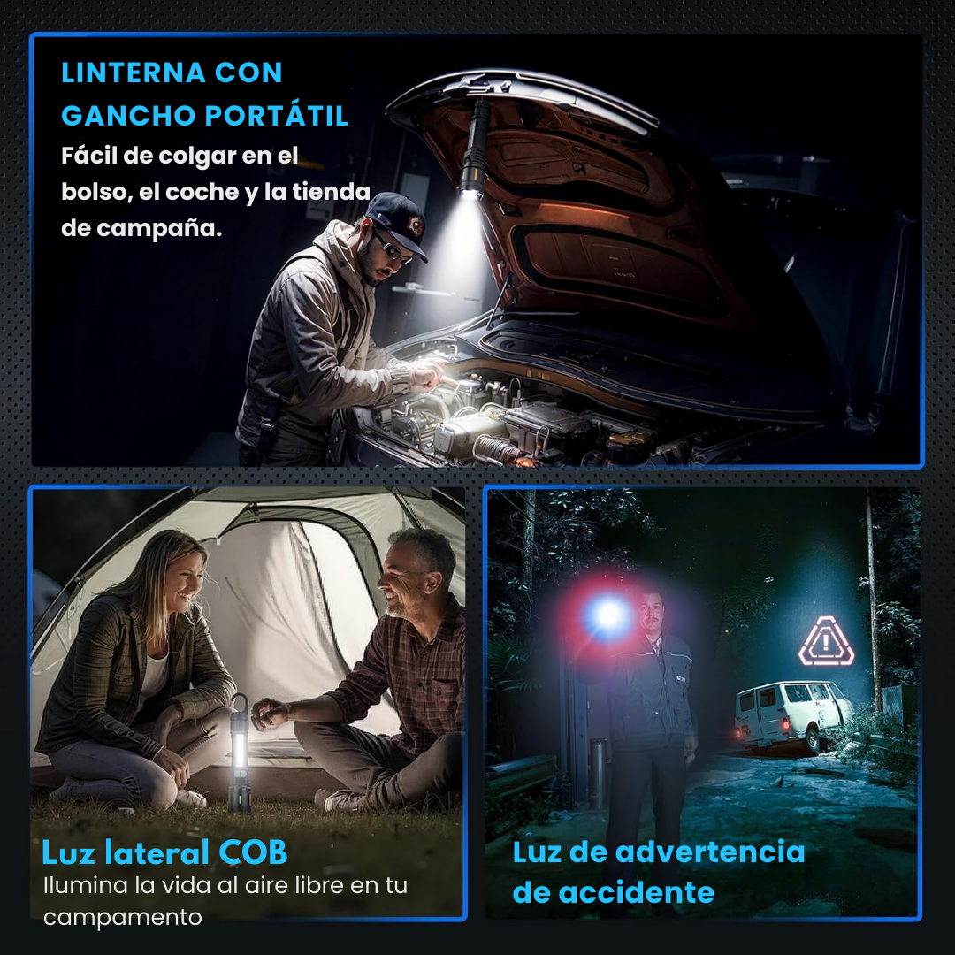 MEGALINTERNA: LINTERNA DE 10.000 LÚMINES