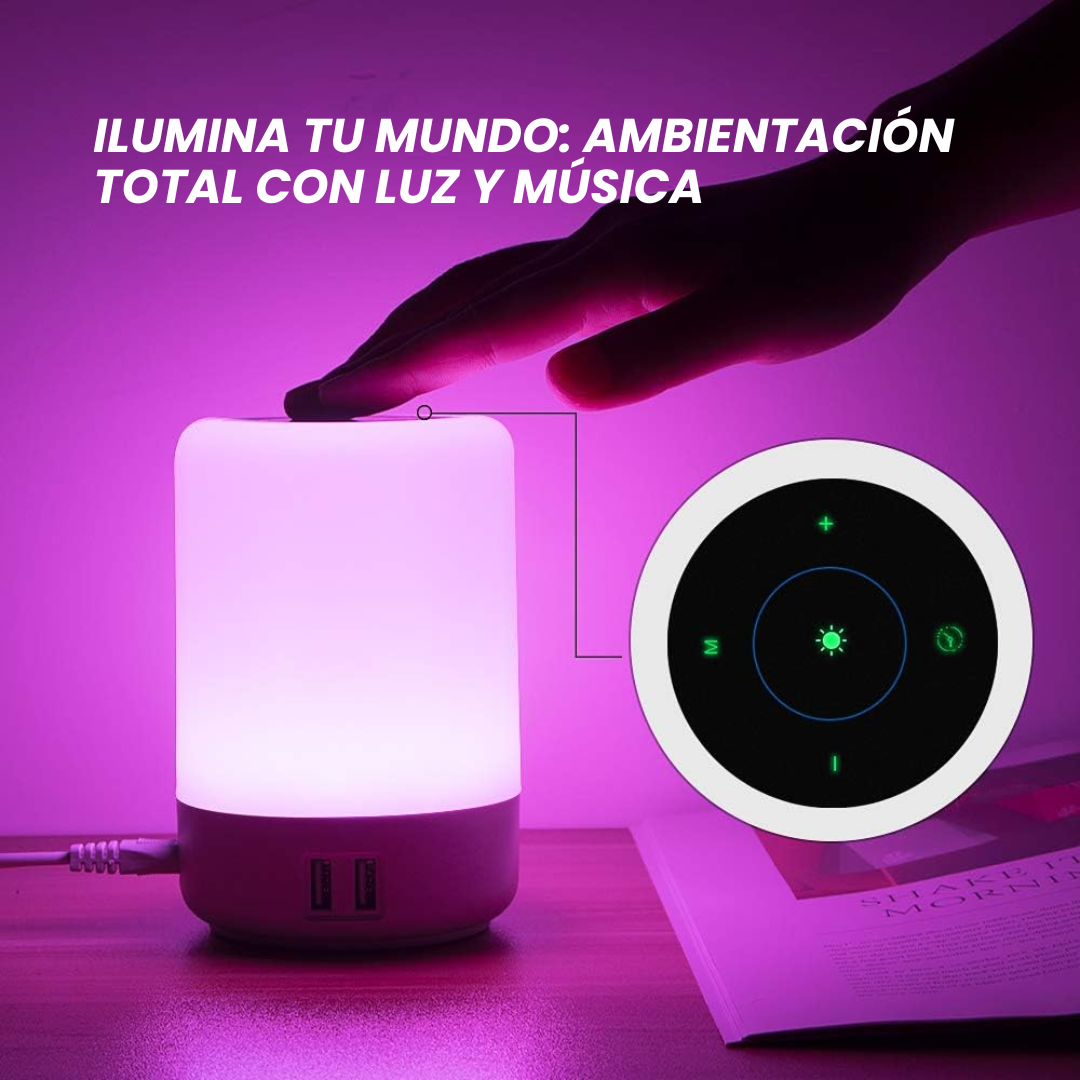 HOMELIGHT: LAMPARA PARLANTE 2 EN 1