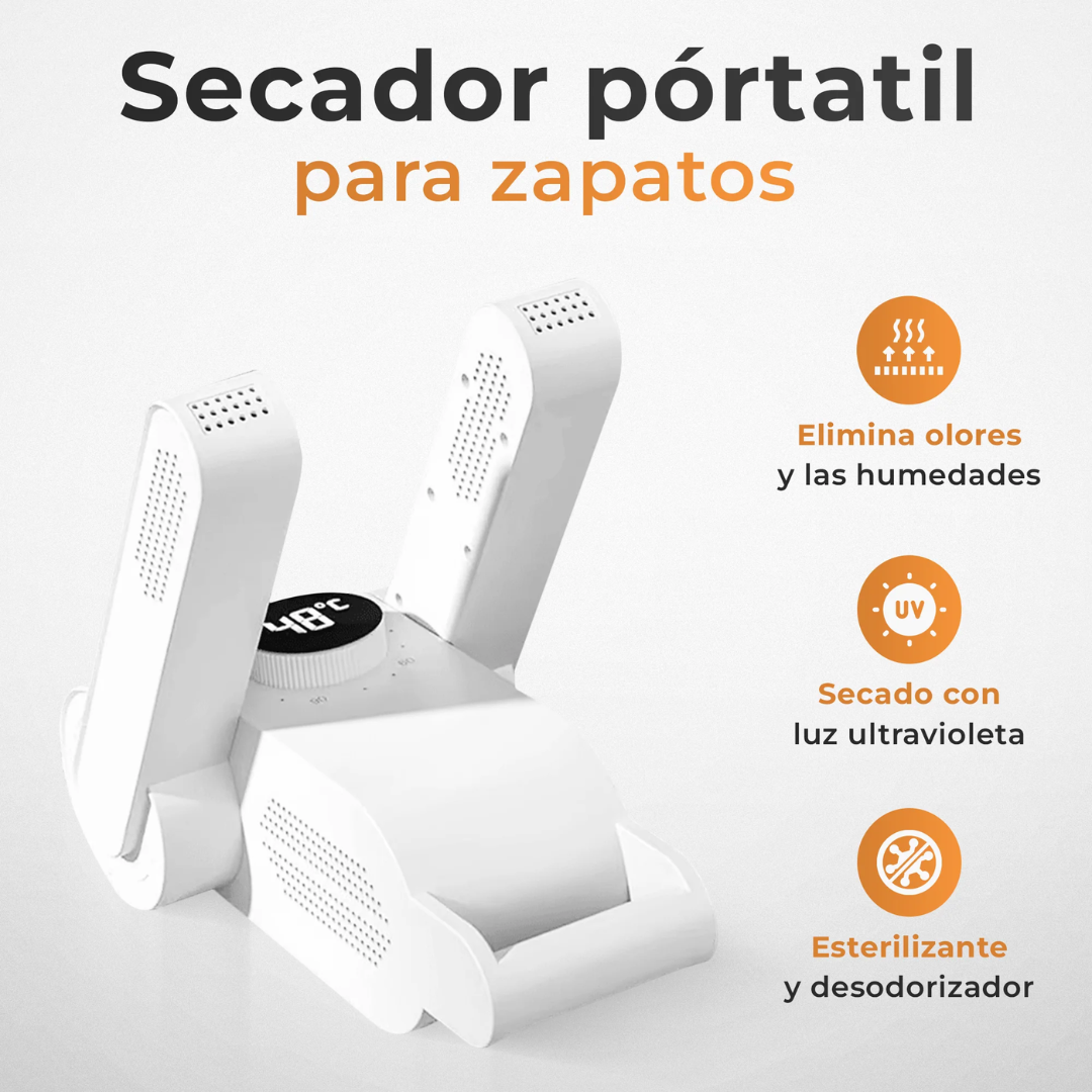 SECADOR DE ZAPATOS PÓRTATIL
