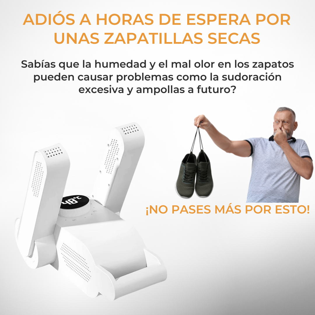 SECADOR DE ZAPATOS PÓRTATIL