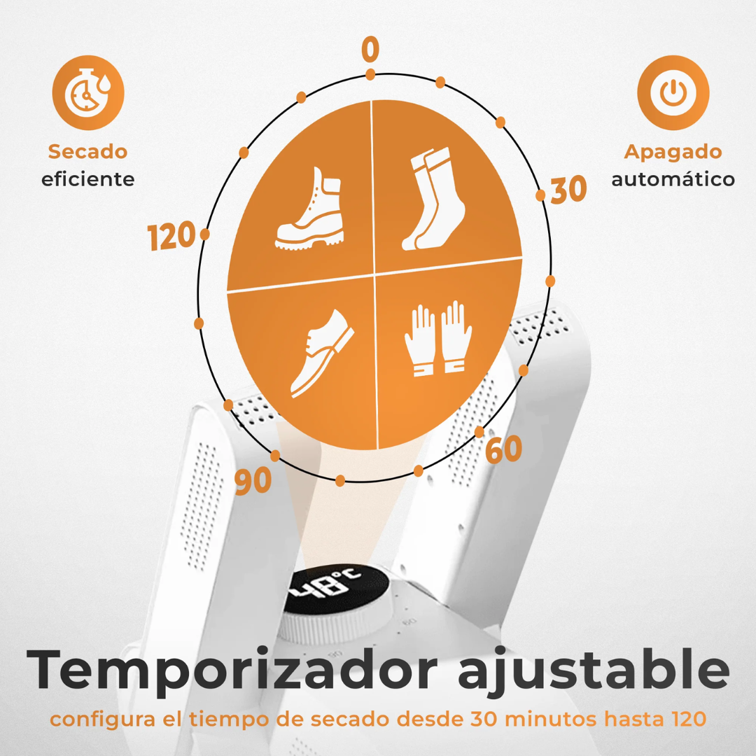 SECADOR DE ZAPATOS PÓRTATIL