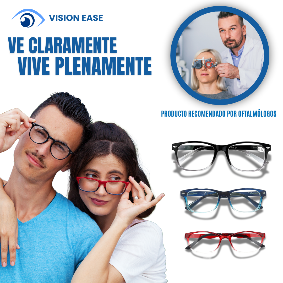 LENTES MULTIFOCALES VISION EASE - COMPRA 1 Y RECIBE 1 GRATIS