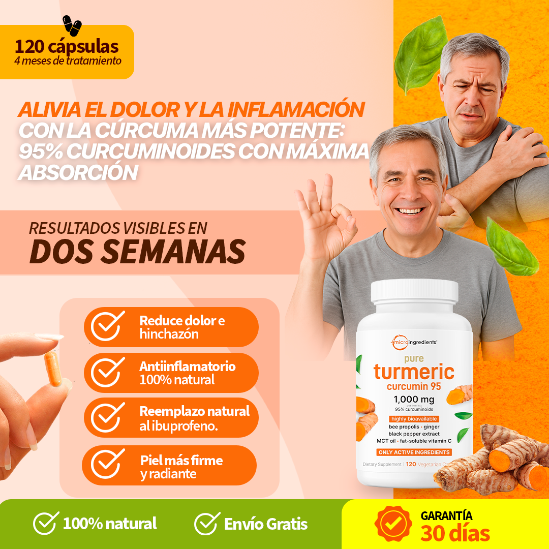 TURMERIC: SUPLEMENTO DE CURCUMA ORIGINAL