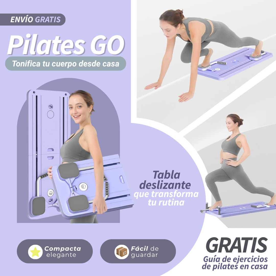 PILATES GO: TONIFICA TU CUERPO DESDE CASA