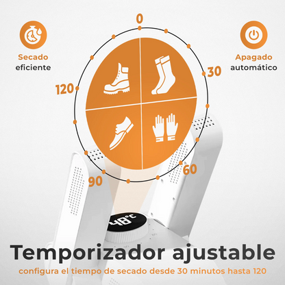 SECADOR DE ZAPATOS PÓRTATIL