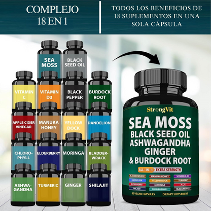 SEA MOSS 18 EN 1 - COMPRA 1 Y RECIBE 1 GRATIS