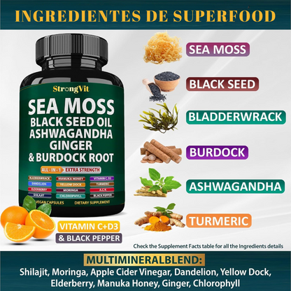 SEA MOSS 18 EN 1 - COMPRA 1 Y RECIBE 1 GRATIS