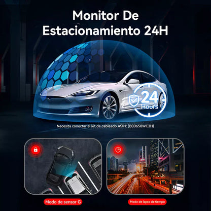 REDTIGER: CÁMARA FRONTAL Y TRASERA PARA CARRO