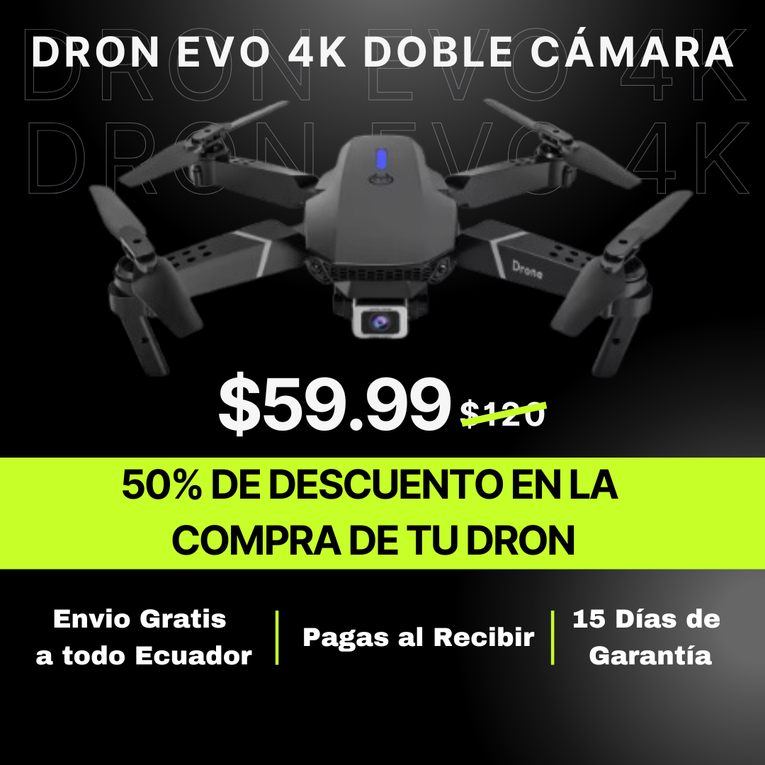 DRON EVO DOBLE CÁMARA