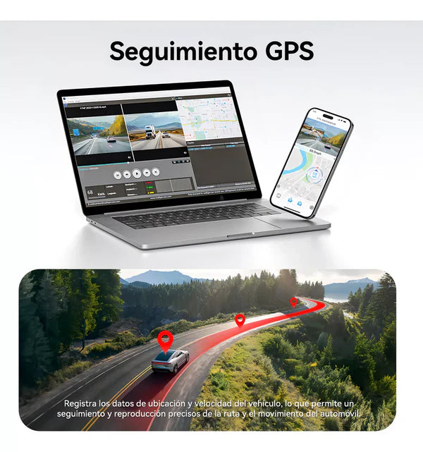 REDTIGER: CÁMARA FRONTAL Y TRASERA PARA CARRO