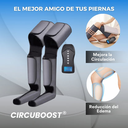 CircuBoost: Masajeador de piernas y pies con compresión de aire