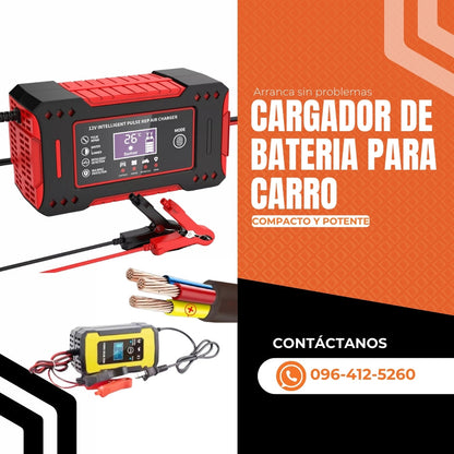 CARGADOR DE BATERIA PARA CARRO