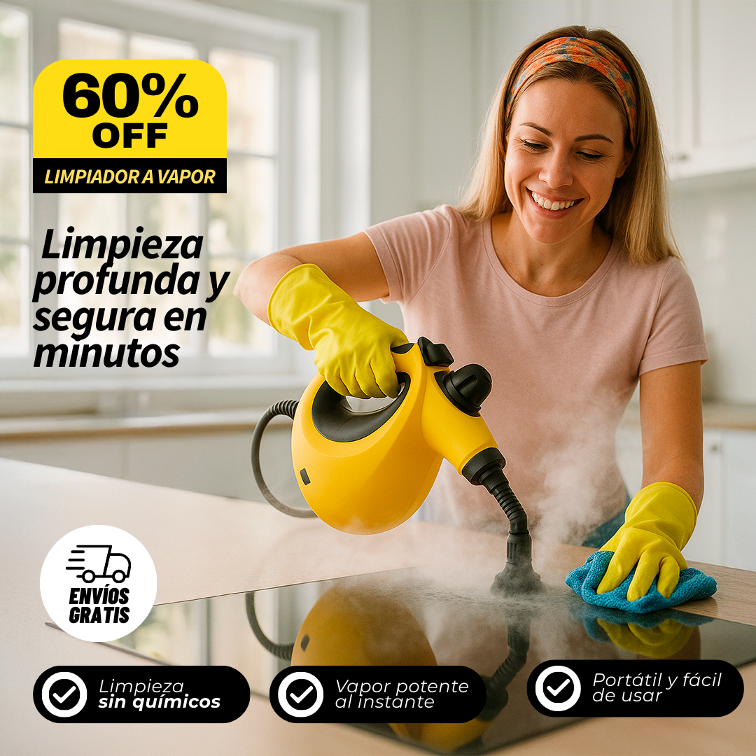 REDHUT: LIMPIADOR A VAPOR Y SANITIZADOR