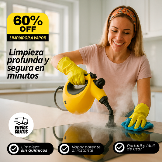 REDHUT: LIMPIADOR A VAPOR Y SANITIZADOR